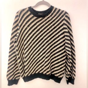 APC Mohair Sweater Black/Cream
